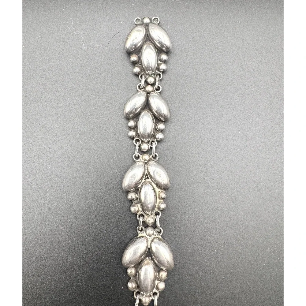 RRA Mexico D.F. Sterling Silver Link Bracelet 7